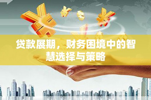 固阳贷款展期，财务困境中的智慧选择与策略