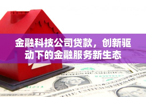 固阳金融科技公司贷款，创新驱动下的金融服务新生态