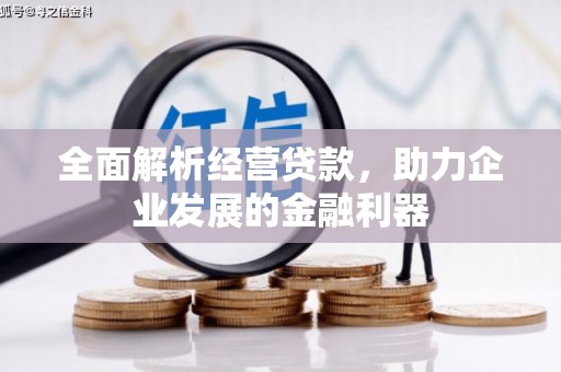 固阳全面解析经营贷款，助力企业发展的金融利器