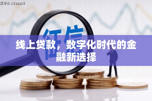 固阳线上贷款，数字化时代的金融新选择