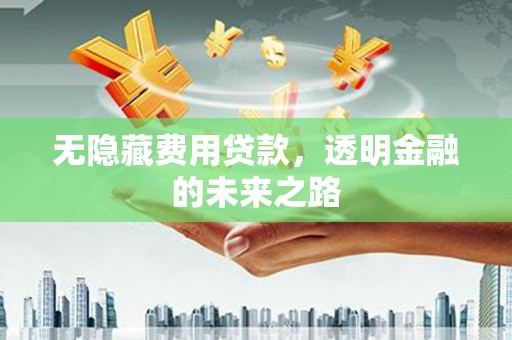 固阳无隐藏费用贷款，透明金融的未来之路