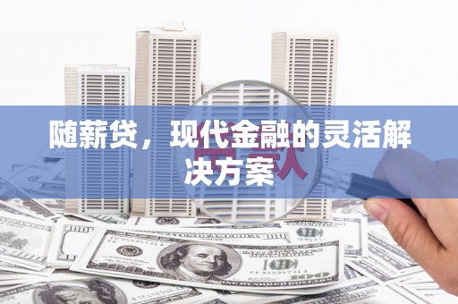 固阳随薪贷，现代金融的灵活解决方案