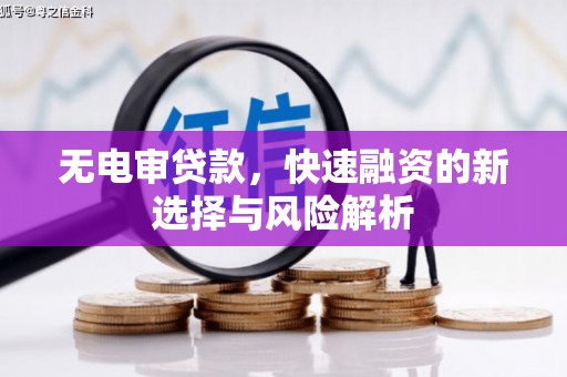 固阳无电审贷款，快速融资的新选择与风险解析