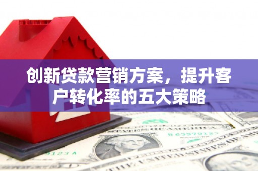 固阳创新贷款营销方案，提升客户转化率的五大策略