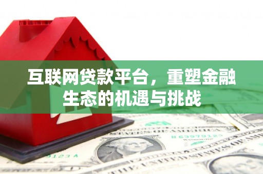 固阳互联网贷款平台，重塑金融生态的机遇与挑战