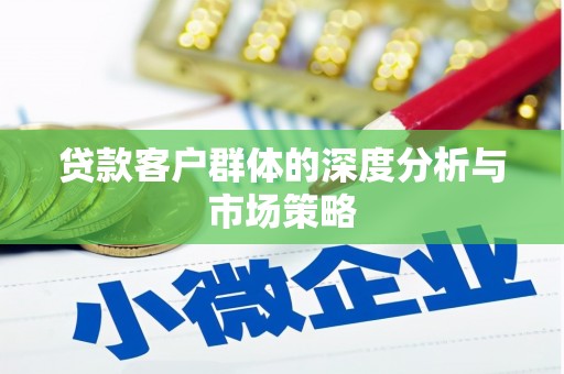 固阳贷款客户群体的深度分析与市场策略