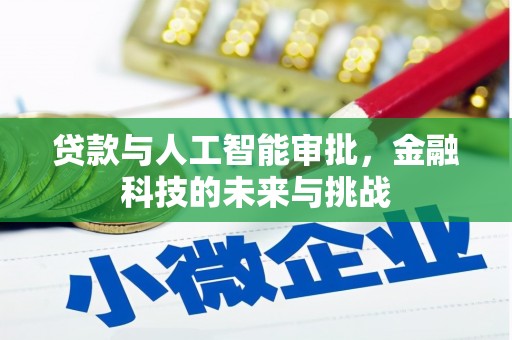 固阳贷款与人工智能审批，金融科技的未来与挑战
