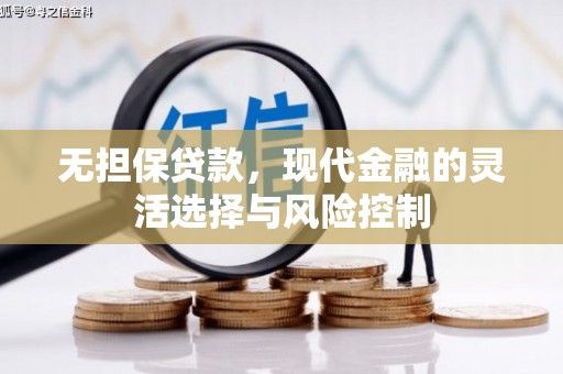 固阳无担保贷款，现代金融的灵活选择与风险控制