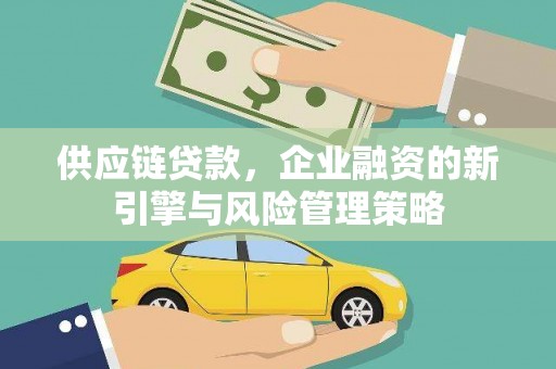 固阳供应链贷款，企业融资的新引擎与风险管理策略