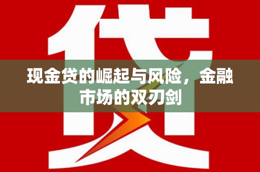 固阳现金贷的崛起与风险，金融市场的双刃剑