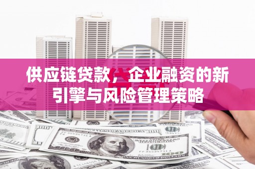 固阳供应链贷款，企业融资的新引擎与风险管理策略
