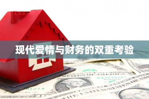 固阳现代爱情与财务的双重考验