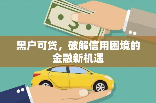 固阳黑户可贷，破解信用困境的金融新机遇