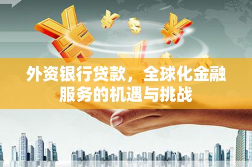 固阳外资银行贷款，全球化金融服务的机遇与挑战