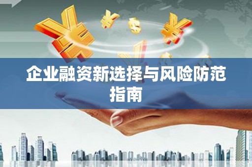 固阳企业融资新选择与风险防范指南