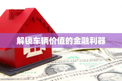 固阳解锁车辆价值的金融利器