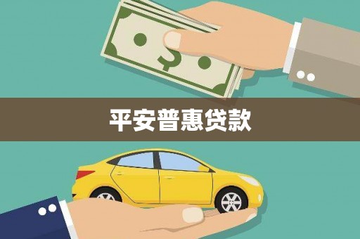 固阳平安普惠贷款